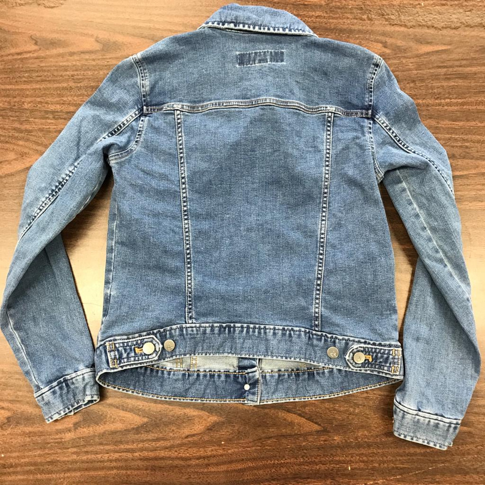 Calvin Klein Women's Denim Trucker Jean Jacket - Picture 3 of 4